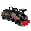 6V Ride on Train 2-Seater with Carriage and Flashing LED Lights