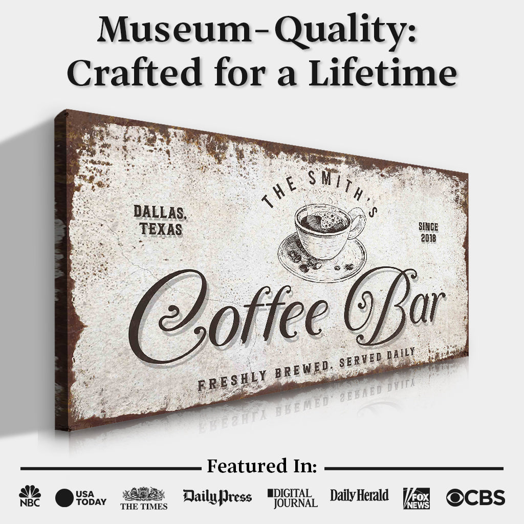 Coffee Bar Sign, photo 6 of 12