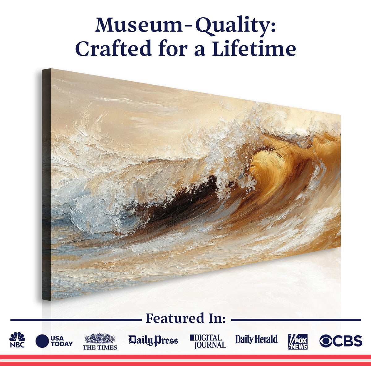 Ocean Wave Seascape Wall Art III, photo 6 of 10