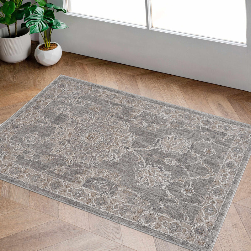 Monterey Gray Persian Rug - Clearance