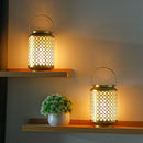 Metal Battery Operated Lamp 7.5'' High Cordless Decorative Lamp by JHY DESIGN