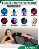 LX19 Red Light Therapy for Knee, Elbow and Shoulder, Charcoal Black
