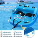 2 Person Water Sport Inflatable Towable Tubes for Boating by LJGDeals