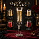 Skeleton Champagne Flute Glass | Single | 7.5oz