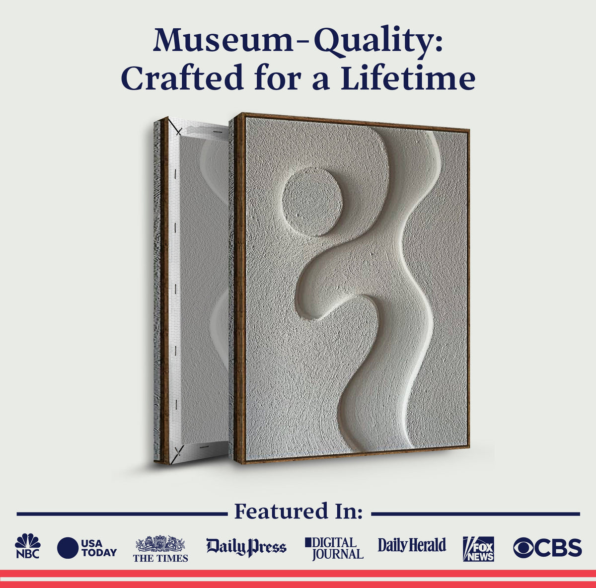 Midcentury Curves Wall Art, photo 6 of 10