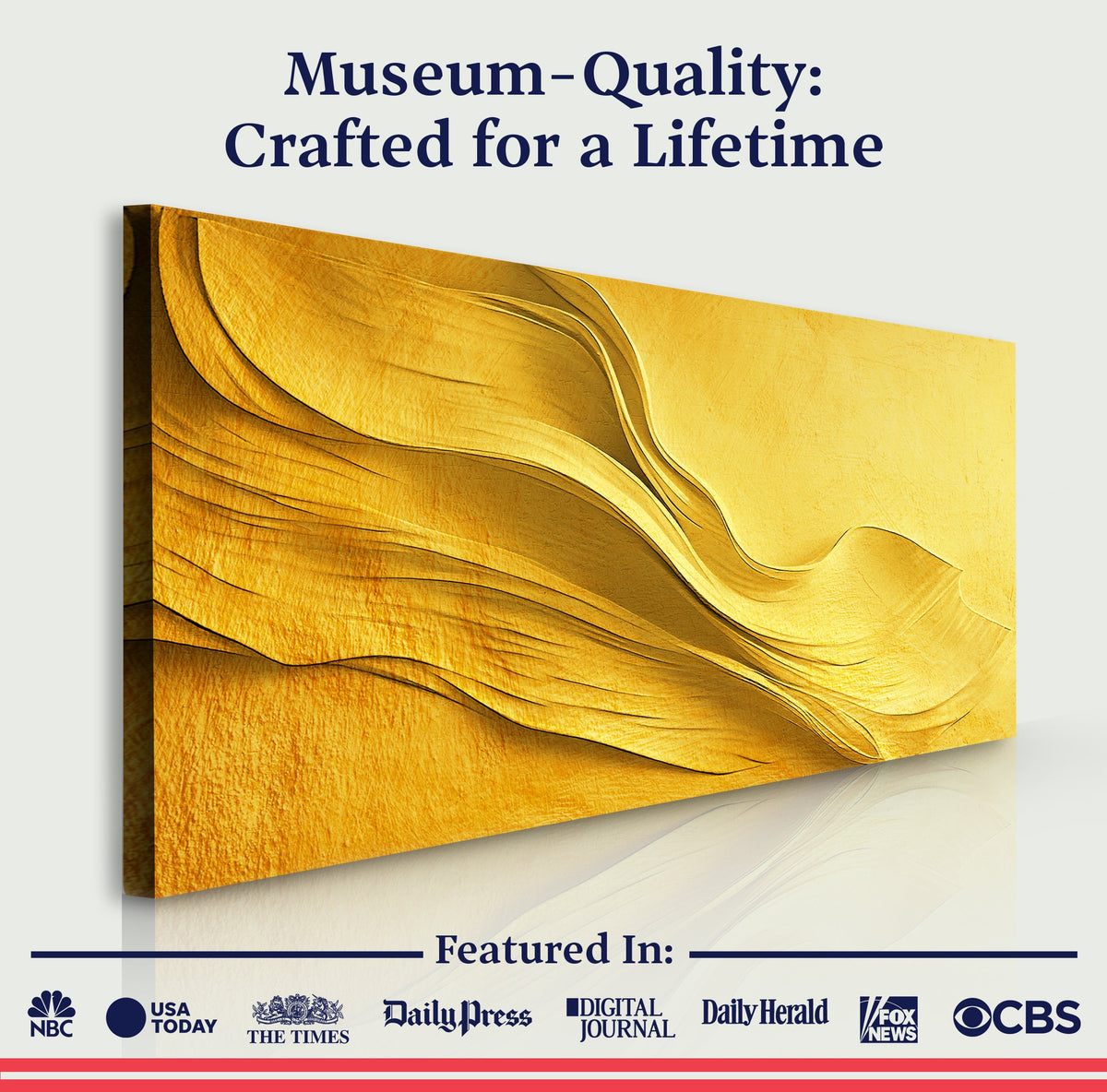 Gold Minimalist Wall Art, photo 6 of 10