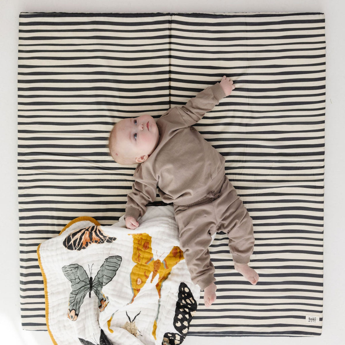 Bold Stripe Organic Cotton Mat, photo 2 of 18