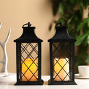 12''High Vintage Candle Lantern (Set of 2)--Applicable to Germany by JHY DESIGN