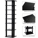 7-Tier Shoe Rack Practical Free Standing Shelves Storage Shelves by LJGDeals