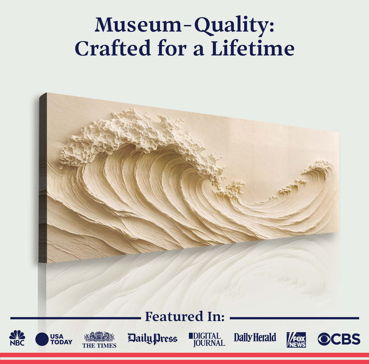 Ocean Wave Seascape Wall Art II, photo 6 of 10