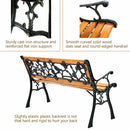 49 1/2 Inch Patio Park Garden Porch Chair Bench by LJGDeals