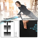 Abdominal Twister Trainer with Adjustable Height Exercise Bench by LJGDeals