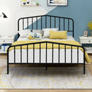 Queen Size Metal Bed Frame Slat Platform by LJGDeals