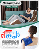 LX5 4-Piece Support for Shoulder & Upper Body Rest, Orthopedic Bed Wedge Pillow Set, Oat Brown