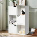 6 Cubes Wood Storage Shelves Organization by LJGDeals