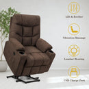 Electric Power Lift Recliner Massage Sofa by LJGDeals