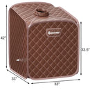 2L Portable Folding Steam Sauna Spa-Coffee by LJGDeals