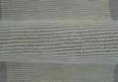 Custom Made Modern Solid Design Gray Hand Tufted Wool Rug