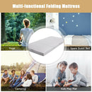 4 Inch Folding Sofa Bed Foam Mattress with Handles by LJGDeals