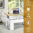 Lift Top Coffee Pop-UP Cocktail Table by LJGDeals