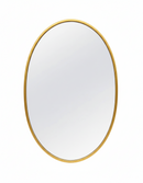 Oval Mirror - Brass Oval Wall Mirror