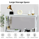 2-Tier Console X-Design Sofa Side Accent Table by DirectDeals