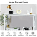 2-Tier Console X-Design Sofa Side Accent Table by LJGDeals