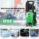 3500PSI Electric Pressure Washer with Wheels by LJGDeals