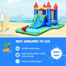 Kids Inflatable Bounce House Water Slide without Blower by LJGDeals