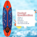 6 Feet Surfboard with 3 Detachable Fins by LJGDeals