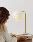 Krystal Table Lamp by Brightech