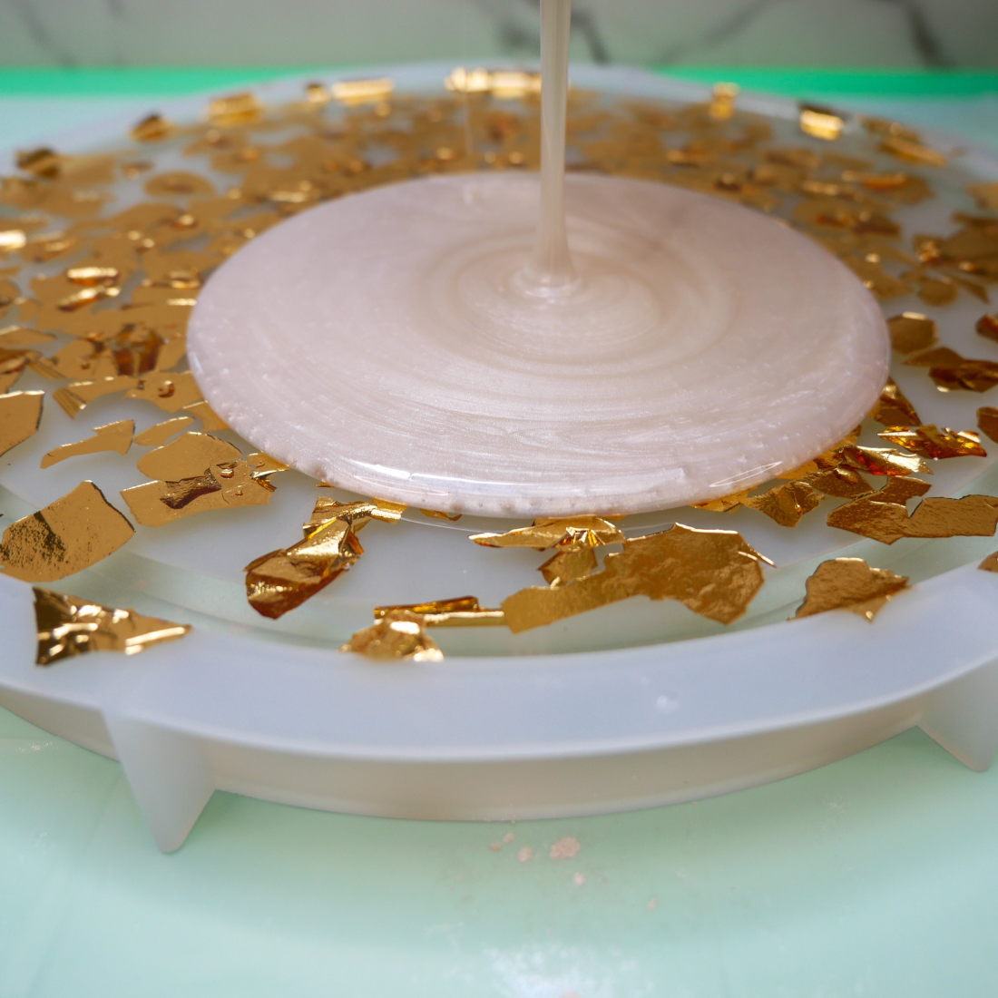 Gold Leaf Resin Tray Kit, photo 7 of 10