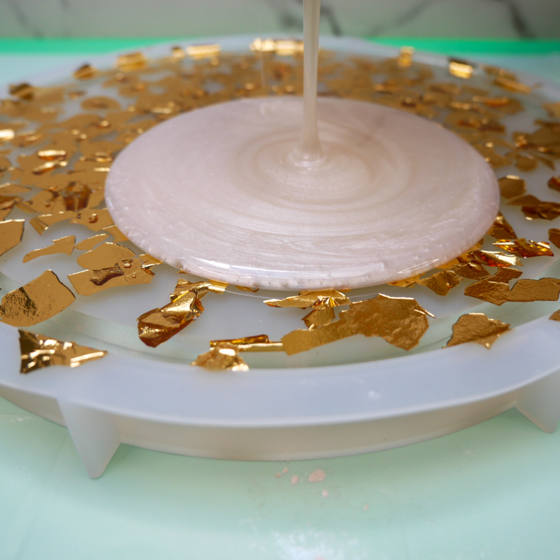 Gold Leaf Resin Tray Kit, photo 7 of 10