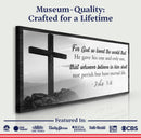 John 3:16: For God So Loved The World Faith Sign V