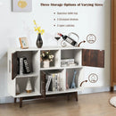 Wood Display Sideboard Storage Cabinet with Storage Compartments by LJGDeals