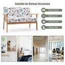 Modern Fabric Loveseat Sofa Couch Upholstered 2-Seat Armchair by LJGDeals