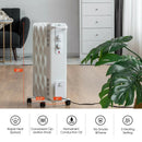1500 W Oil-Filled Heater Portable Radiator Space Heater with Adjustable Thermostat by LJGDeals