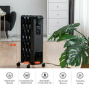 1500 W Oil-Filled Heater Portable Radiator Space Heater with Adjustable Thermostat by LJGDeals