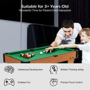 24‚Äù Mini Tabletop Pool Table Set Indoor Billiards Table with Accessories by LJGDeals