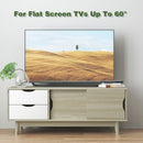 TV Stand for TV up to 60 Inch Media Console Table Storage with Doors by LJGDeals