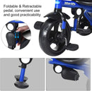 4-in-1 Kids Tricycle with Adjustable Push Handle by LJGDeals