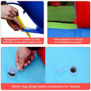 Inflatable Water Slide Jumper Bounce House with Ocean Ball without Blower by LJGDeals