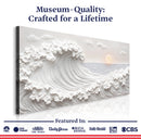 Ocean Waves Abstract Wall Art