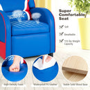 Kids Leather Recliner Chair with Side Pockets by LJGDeals