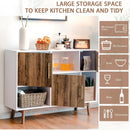 Sideboard Storage Cabinet with Storage Compartments by LJGDeals