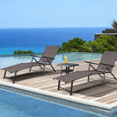 Adjustable Chaise Lounge Chair with 5 Reclining Positions by LJGDeals