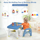Kids Activity Table and Chair Set with Montessori Toys for Preschool and Kindergarten by LJGDeals