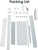 10 x 20 Feet Waterproof Canopy Tent with Tent Peg and Wind Rope by LJGDeals