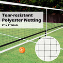 22 Feet Portable Pickleball Net Set System with Carry Bag for Indoor Outdoor Game by LJGDeals
