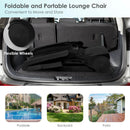 Adjustable Patio Sun Lounger with Weather Resistant Wheels by LJGDeals
